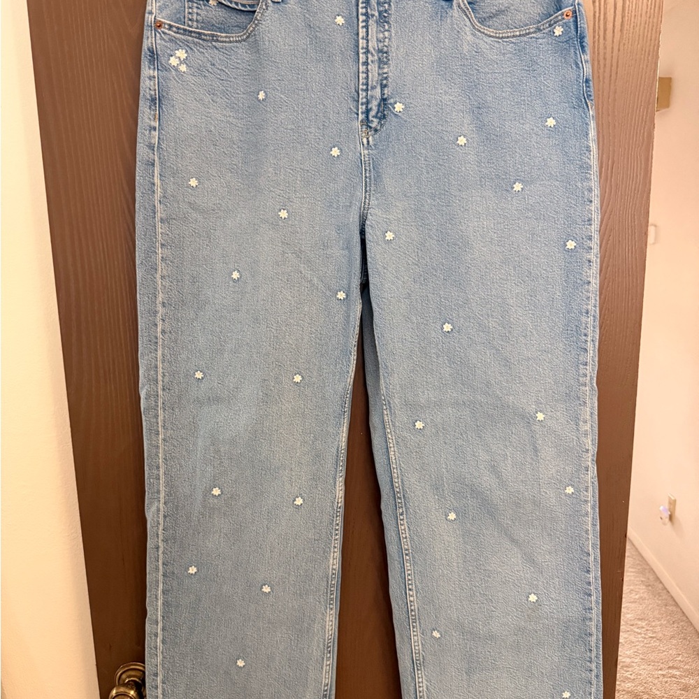 Women's Embroidered Jeans